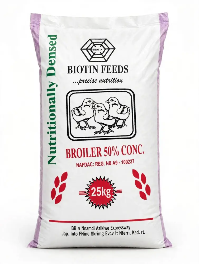Biotin Feeds Broiler 50% Concentrate bag