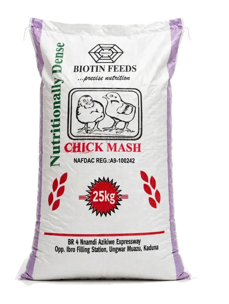 Biotin Feeds Chick Mash bag
