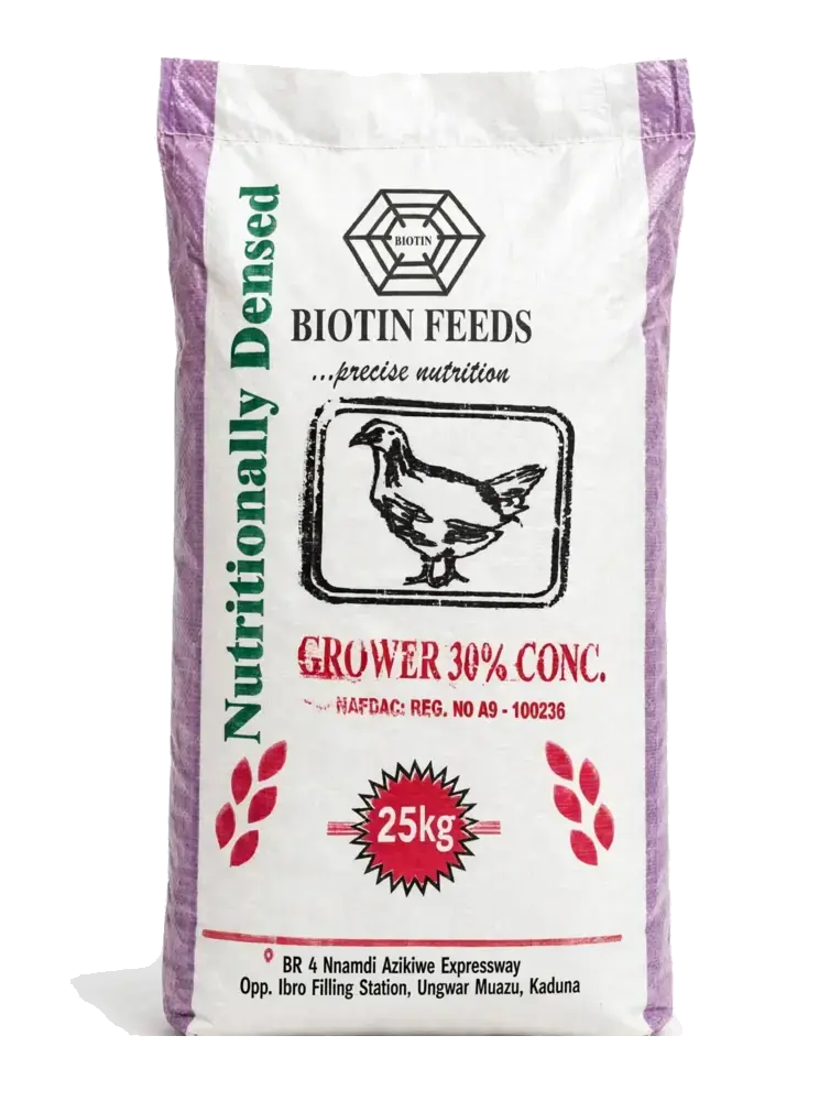 Biotin Feeds Grower 30% Concentrate bag