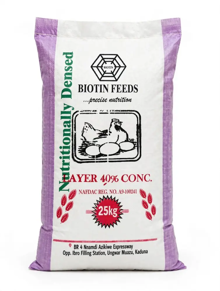 Biotin Feeds Layer 40% Concentrate bag