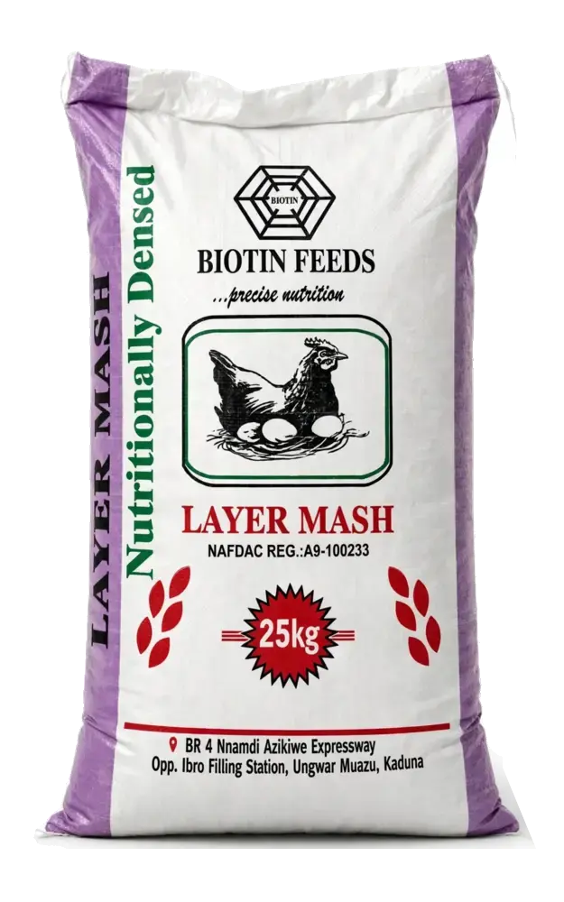 Biotin Feeds Layer Mash bag