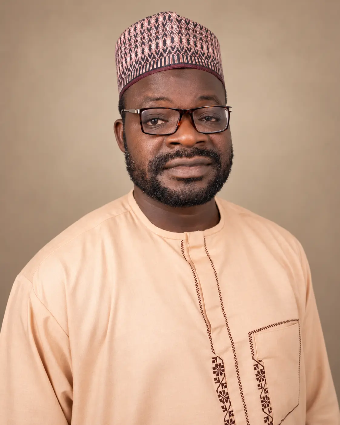 Portrait of Biotin Feeds founder Abdullahi Ishola